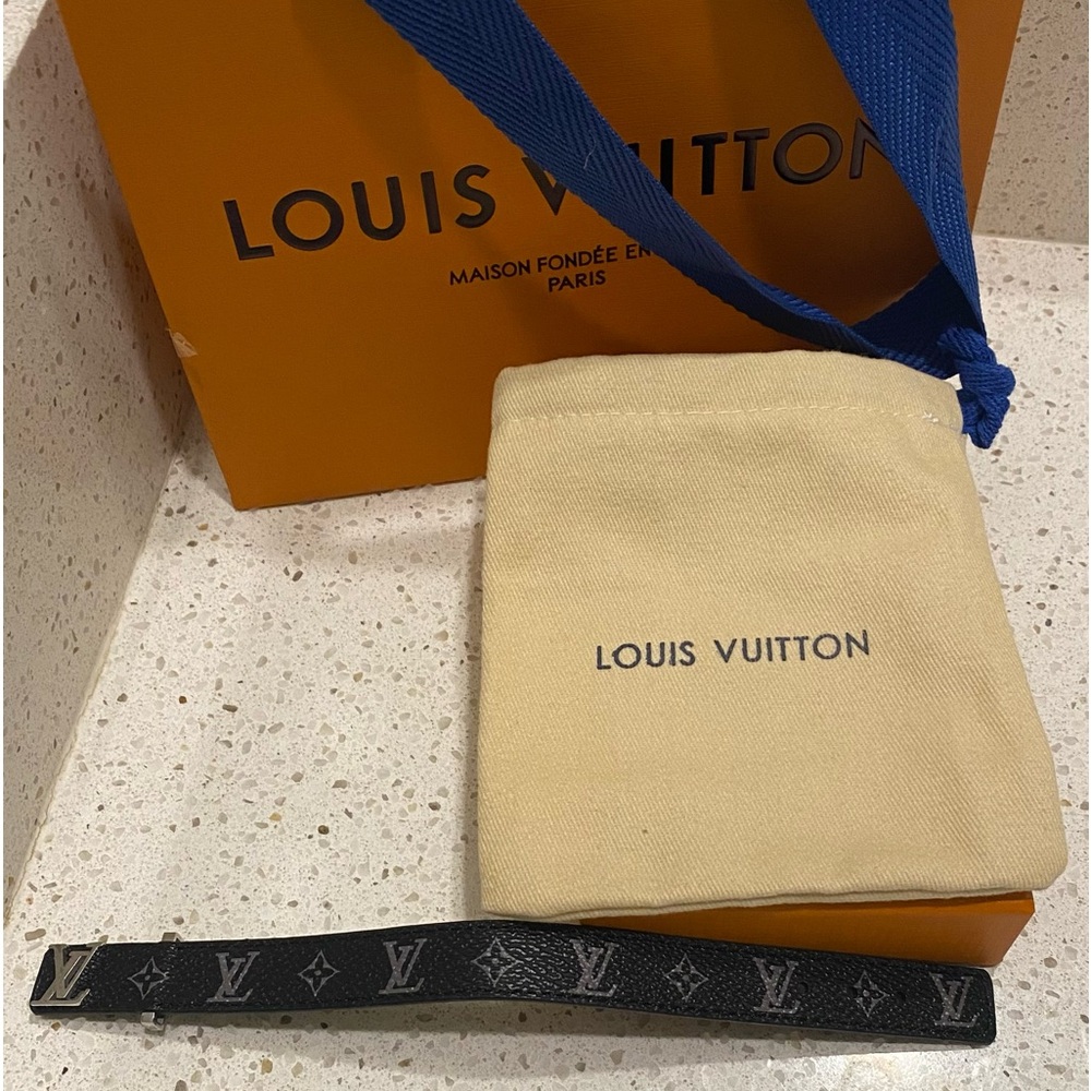 Louis Vuitton Leather Slim Bracelet